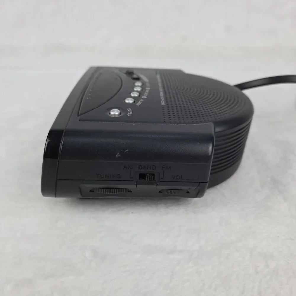 Sony Dream Machine ICF-C212 FM AM Clock Radio Alarm Snooze Tested Working